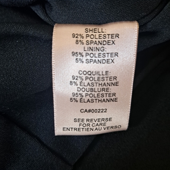 Philosophy Republic Clothing Black Moto Jacket Ladies Size Large Knit Faux Suede - Picture 11 of 12